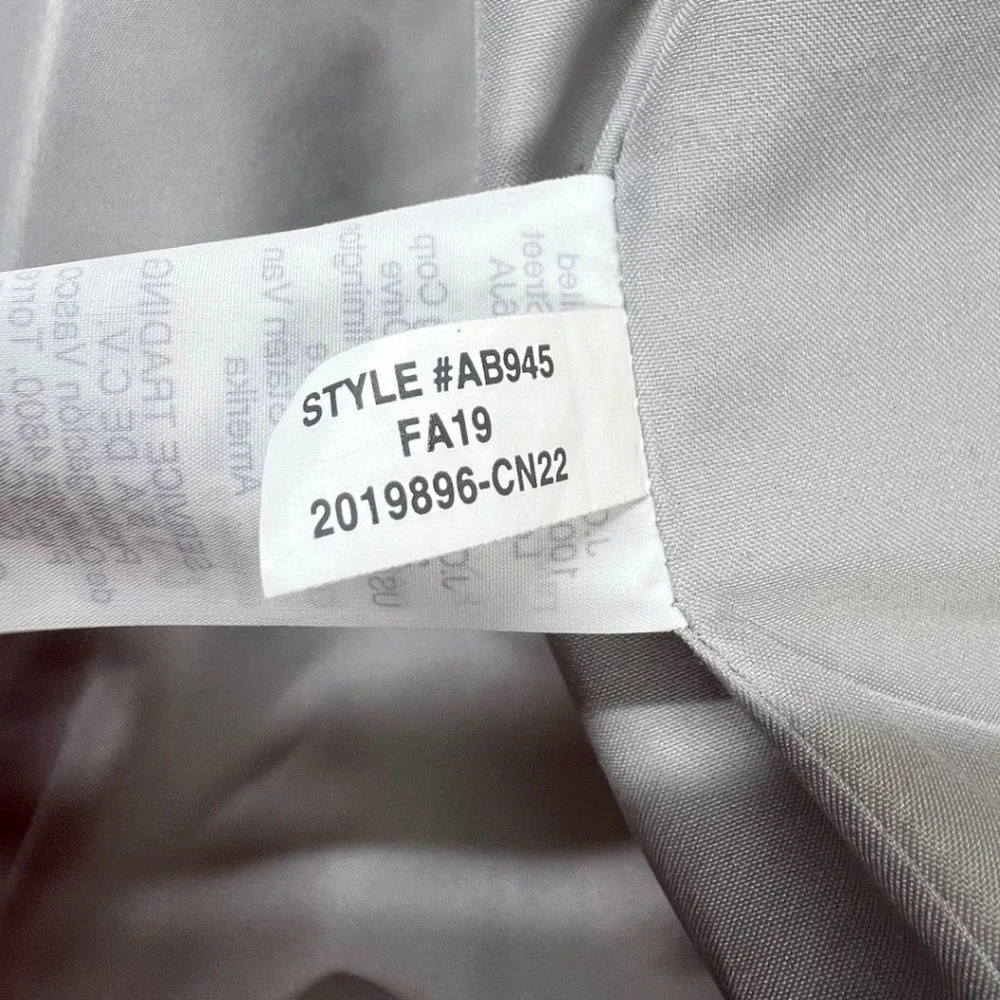 J.Crew Lodge Coat Womens Size 00 Grey Wool Blend Funnel Neck AB945